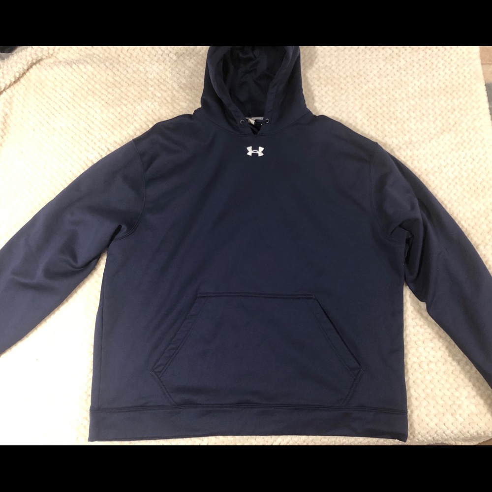 2X Under Armour Navy Blue Hoodie